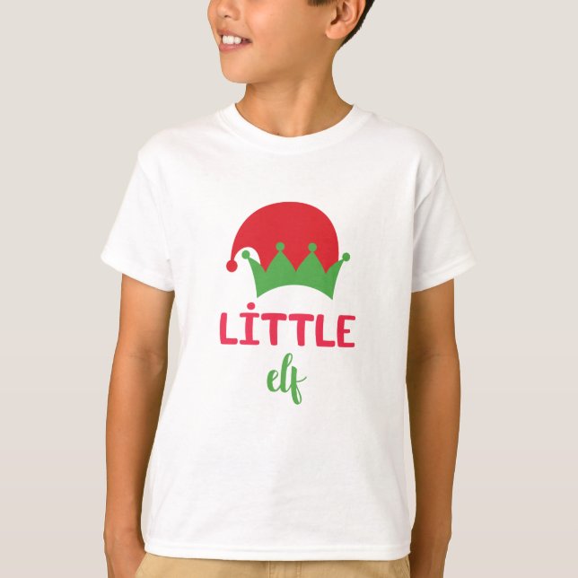 Boys Little Elf T-Shirt (Front)