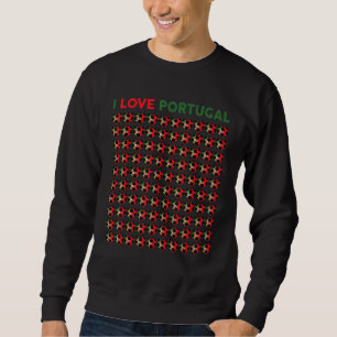 Boys Love Portugal Soccer Balls Kids Toddler Portu Sweatshirt