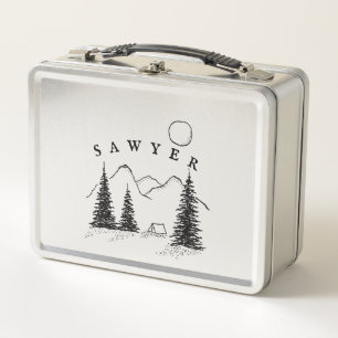 Boy's Lunchbox de Camping personnalisé - Stainless