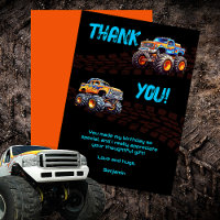Boy's Monster Truck Bash Theme