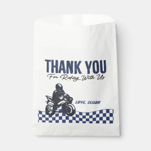 Boys' Motocross Dirt Bike Birthday  Favour Bag