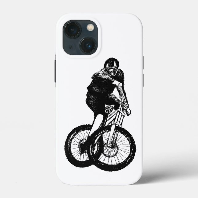 Boys mountain bike T Shirt presents MTB HTC Vivid  Case-Mate iPhone Case (Back)