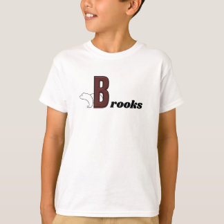 Boys Name custom start with B T-Shirt