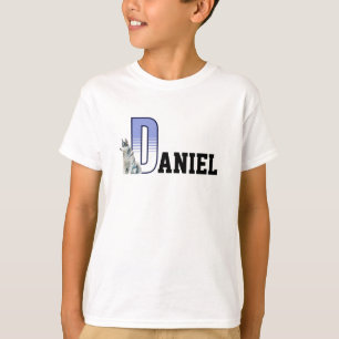 Boys Name custom start with D T-Shirt