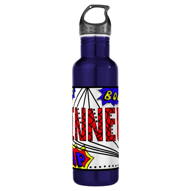 Boy's Name Finneus  710 Ml Water Bottle (Front)
