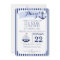 Boys Nautical 1st Birthday Invitation