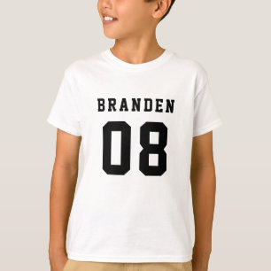 Boys Number TShirt
