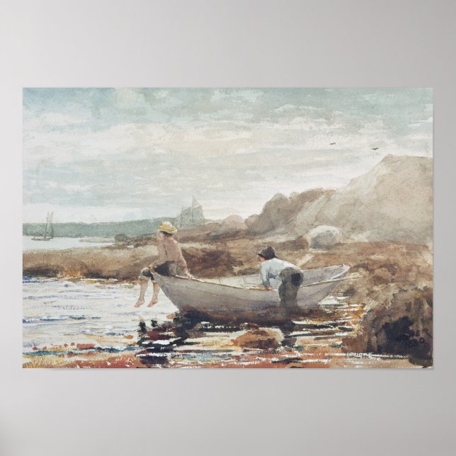 Boys on the Beach Poster (Front)