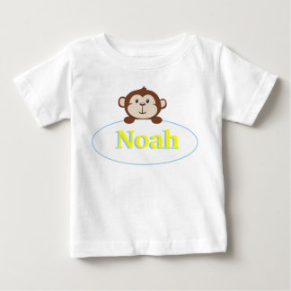 Boys Personalized Monkey Shirt
