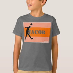 Boy's Personalized T-Shirt Basketball Theme HAMbWG
