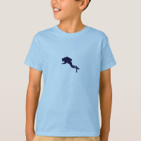 Boys Scuba Diver Design T-Shirt