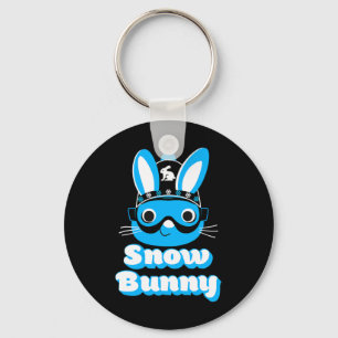 Boys Snow Bunny Skiing Snowboarding Beginner Men S Keychain