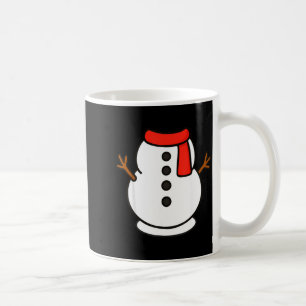 Boys Snowman Shirt Kids Snowman Costume Christmas  Coffee Mug