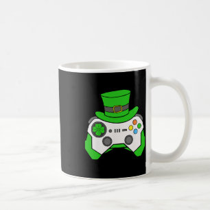 Boys St Patricks Day Video Game Controller Mens Ir Coffee Mug