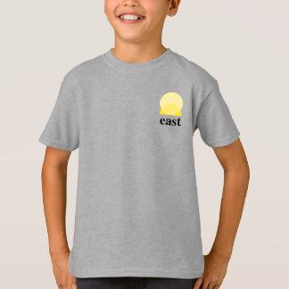 Boy's T-Shirt in Light Steel
