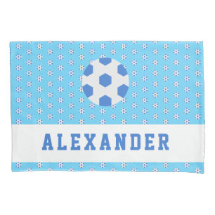 Boys Teenagers Sports Soccer Ball Personalized Pil Pillowcase