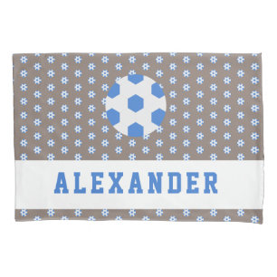 Boys Teenagers Sports Soccer Ball Personalized Pil Pillowcase