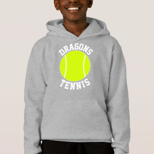 Boys Tennis Custom Team Name or Text Personalized