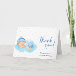 Boys Thank You Baby Shower Card