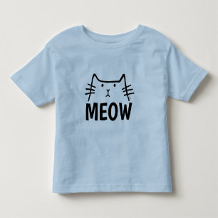 BOYS TODDLER CAT LOVER MEOW T-Shirts