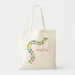 Boy's Toys Colourful Cars Cute Custom Gift Tote