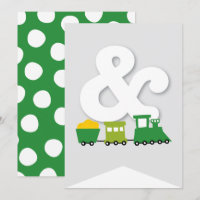 Boys Toys Kid's Birthday Party DIY Bunting Banner