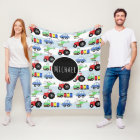 Boy's Transport Train Pattern Name Children's