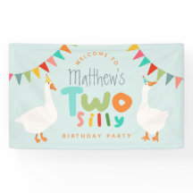Boys Two Silly Goose 2nd Birthday Welcome
