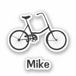 Boys Two Wheel Bicycle with Name