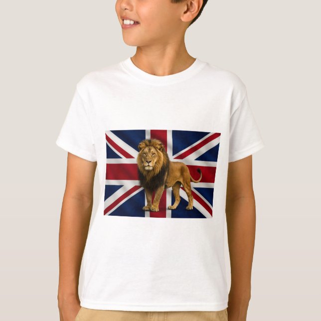 Boy's union jack t shirt (Front)