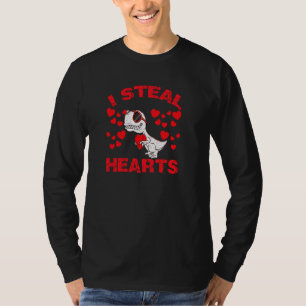 Boys Valentines Day Kids Dinosaur T Rex Lover I St T-Shirt