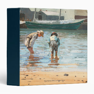 Boys Wading (1873) By Winslow Homer Binder