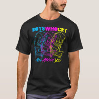 Boys Who Cry (Cyan, Magenta, Yellow) Classic T-Shi