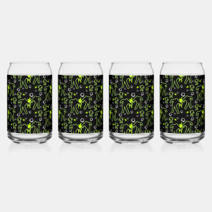 Boys Zombie School Can Glass