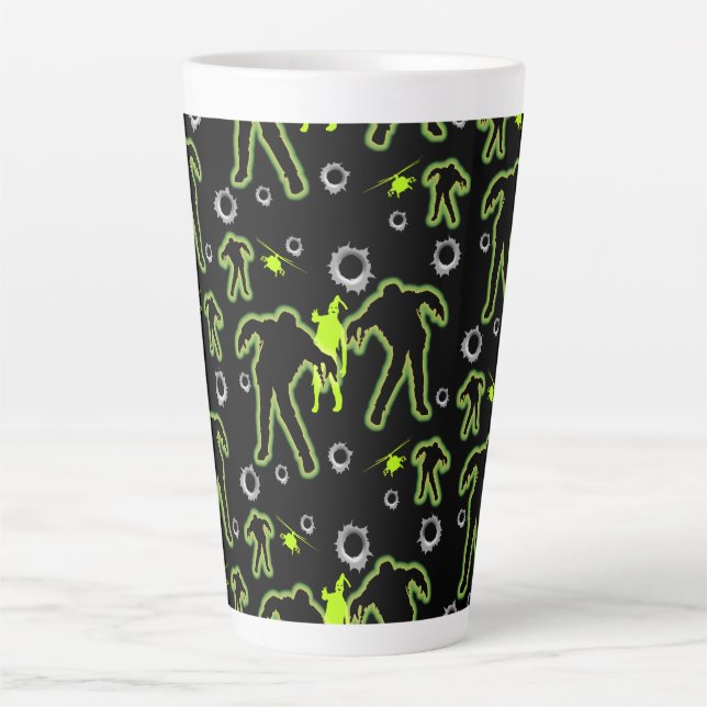 Boys Zombie School Latte Mug (Front)