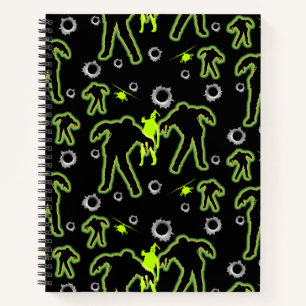Boys Zombie School Notebook
