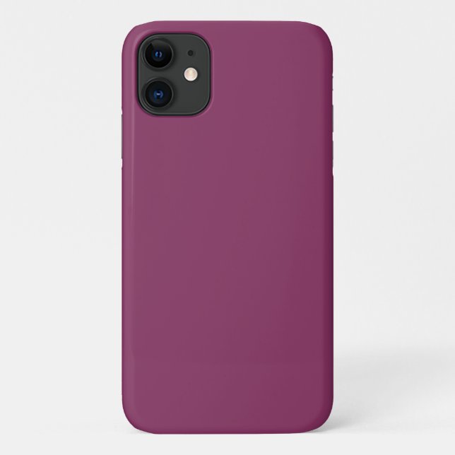 Boysenberry iPhone 11 Case (Back)
