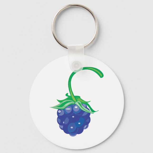 boysenberry keychain (Front)