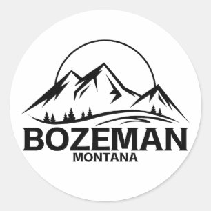 Bozeman, Montana Classic Round Sticker