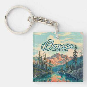 Bozeman Montana Montagnes Rocheuses Vintage