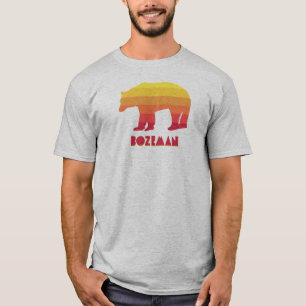 Bozeman Montana Rainbow Bear T-Shirt