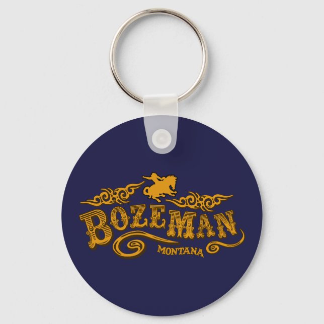 Bozeman Saloon Keychain (Front)