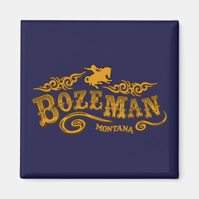Bozeman Saloon Magnet (Front)