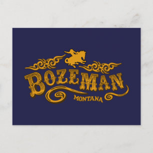Bozeman Saloon Postcard