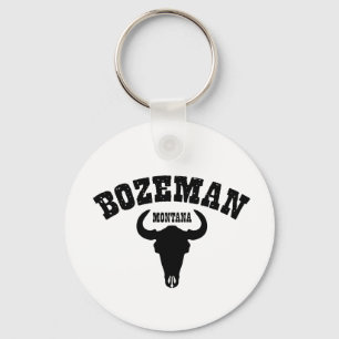 Bozeman Steer Keychain