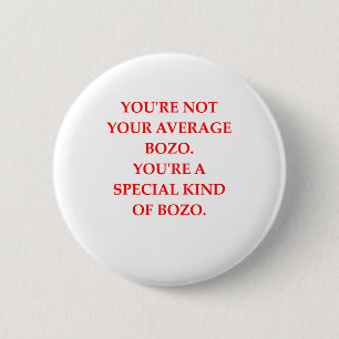 BOZO 2 INCH ROUND BUTTON