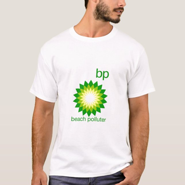 BP Beach Polluter Ladies Shirt (Front)