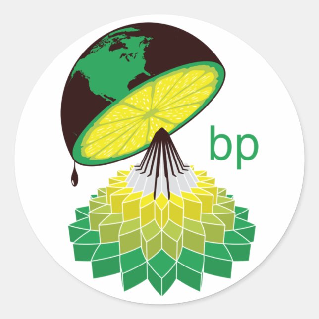 BP Logo Version 2 (Sticker) Classic Round Sticker (Front)