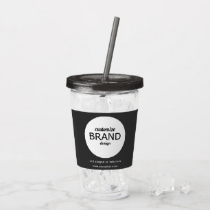 BPA Free Add Business Logo Tumbler Drinkware