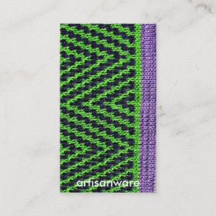 bpc Artisanware Knit Business/Profile Card